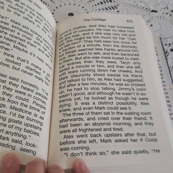 💚3/$20 Vintage Book - "The Cottage" by Danielle Steele (2002) - Large Print - Picture 12 of 12